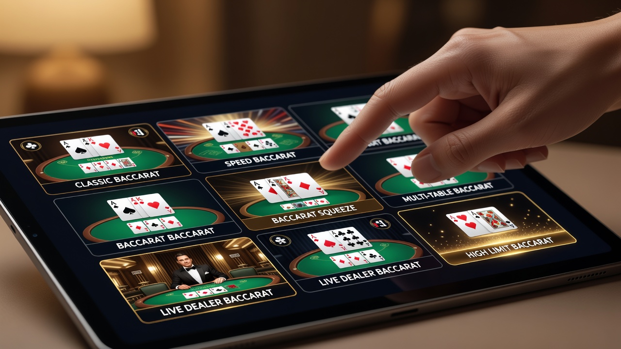 How to Select the Ideal Baccarat Software - online baccarat gaming software